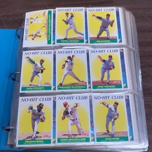 1991 score baseball set in plastic sheets Jones